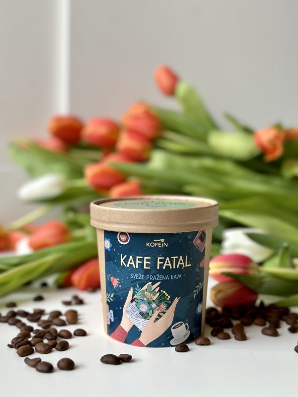 ''KAFE FATAL'' kava Kofein v lončku - 100 g