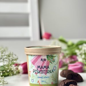 ''MAMA PIŠKOTIRKA'' ful čoko piškoti v lončku -100 g