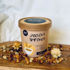 JABOLČNA SIMFONIJA – sadni čaj ”JazBiČaj”